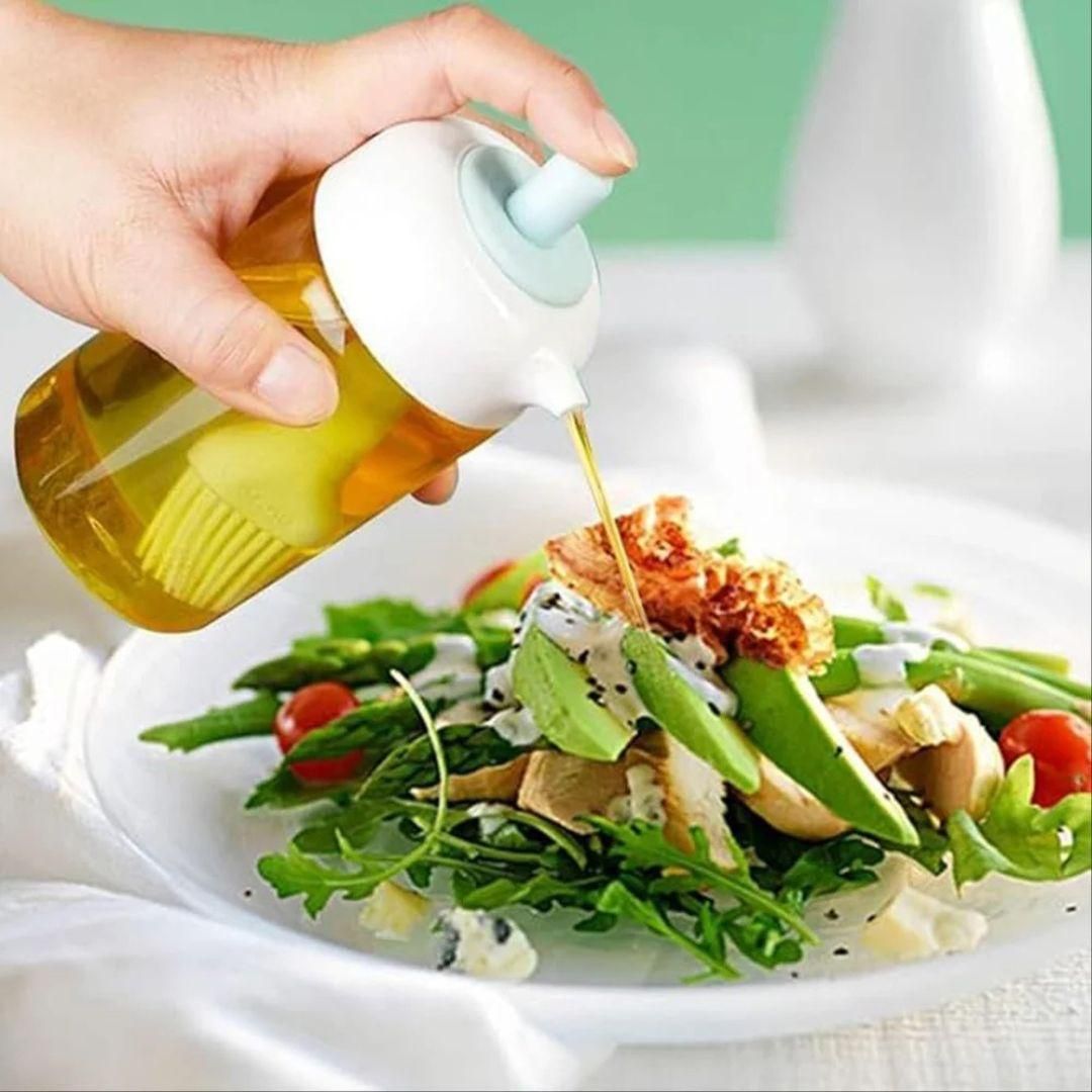 Plastic 2 In 1 Oil Dispenser 250 ml